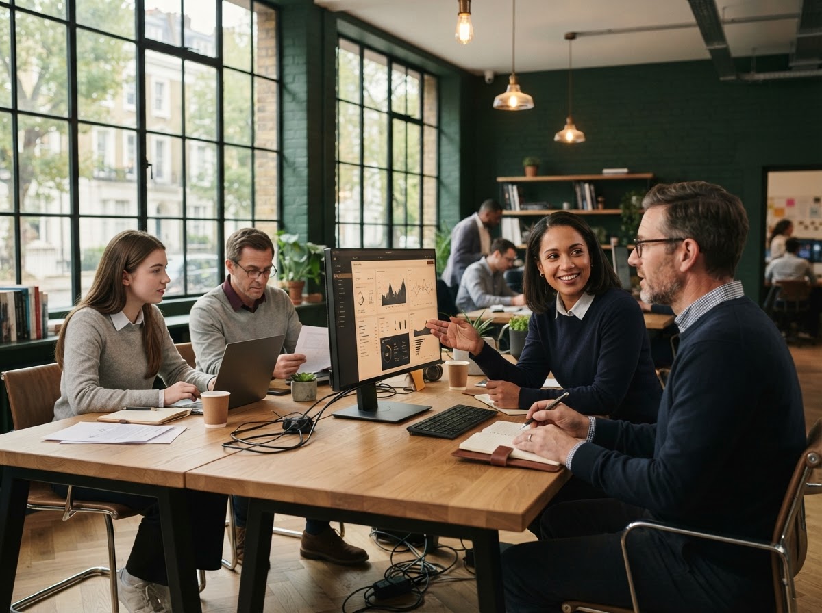 Lumeqaro AI working environment reflecting a structured, methodical approach